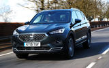 Seat Tarraco 2019 UK first drive review - hero front