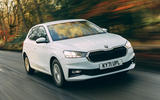 1 skoda fabia 2022 road test review tracking front