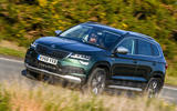 Skoda Karoq Scout 2019 first drive review - hero front