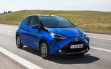 Toyota Aygo 2018 review hero front