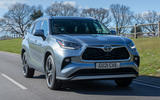 1 Toyota Highlander 2021 UK first drive review hero front