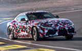 Toyota Supra 2019 prototype first drive review drift hero front