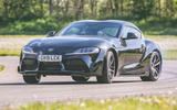 Toyota Supra 2019 UK first drive review - hero front