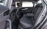 Audi A4 2019 first drive review - rear seats