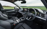 Audi Q5 40 TDI Sport 2020 UK first drive review - dashboard