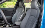 Audi S4 2019 first drive review - front seats
