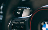 10 BMW 1 Series 128ti 2021 UK first drive review paddle shifters