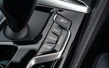 BMW 5 Series M550i 2020 UK first drive - drive mode select