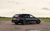 10 BMW 5 Series Touring 530d 2021 UK FD static rear
