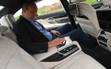 BMW 7 Series 740Ld long-term review Frankel rear seats