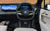 10 BMW iX xDrive40 2021 UK first drive review dashboard