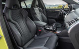 10 BMW X4 M Compeption 2021 first drive review front seats