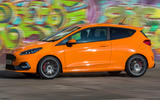 Ford Fiesta ST Performance 2019 first drive review - on the road side