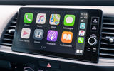 Honda Jazz Crosstar 2020 UK first drive review - infotainment Apple