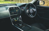 10 Jaguar XE P250 R Dynamic 2021 UK FD dashboard