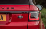 Land Rover Range Rover Sport HST 2019 UK first drive review - tailgate