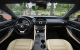 Lexus RC 300h 2019 first drive review - cabin