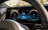 10 Mercedes Benz EQB 2021 UK first drive review instruments