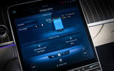 Mercedes-Benz S Class S580e 2020 first drive review - touchscreen