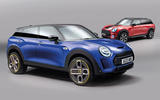 Mini SUVs render - static front