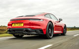 10 Porsche 911 GTS 2021 UK first drive review on road rear