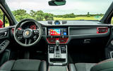 10 Porsche Macan GTS 2021 UK LHD first drive cabin