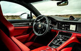 Porsche Panamera e-Hybrid 2020 UK first drive review - dashboard