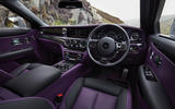 Rolls Royce ghost purple interior