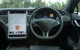 Tesla Model S 100D dashboard