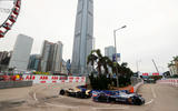 Formula E André Lotterer and Sam Bird in Hong Kong