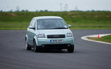 Audi A2 - tracking front