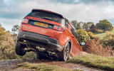 Land Rover Discovery Sport 2019 UK first drive review - off-road rear