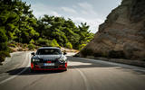 Audi RS E-tron GT 2021 prototype drive - cornering front