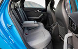 Audi S4 2019 first drive review - rear seats