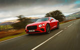 Bentley Continental GT V8 2020 UK first drive review - on the road front