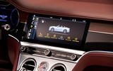 Bentley Continental GT convertible 2019 first drive review - infotainment