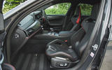 11 BMW M5 CS 2021 UK FD front seats