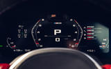 BMW M8 Competition Coupe 2020 UK first drive review - instrumetns