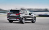 11 BMW X3 2021 first drive review on road rear