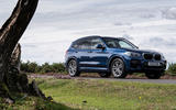BMW X3 xDrive30e 2020 UK first drive review - static front