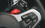 BMW X3 M Competition 2019 UK first drive review - shifter paddles
