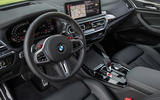 11 BMW X4 M Compeption 2021 first drive review dashboard