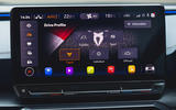 11 Cupra Formentor VZ2 2021 UK first drive infotainment