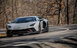 11 Lamborghini Aventador Ultimae 2022 first drive cornering