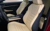 Lexus RC 300h 2019 first drive review - front seats