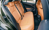 11 Lexus UX300e 2021 UK first drive review rear seats