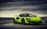 McLaren 600LT Spider 2019 first drive review - static front