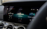 11 Mercedes AMG E52 2021 UK first drive review infotainment