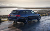 11 Mercedes Benz E Class 400d Estate 2021 UK first drive review static rear