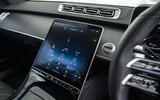 11 Mercedes S Class S400d 2021 UK FD infotainment
